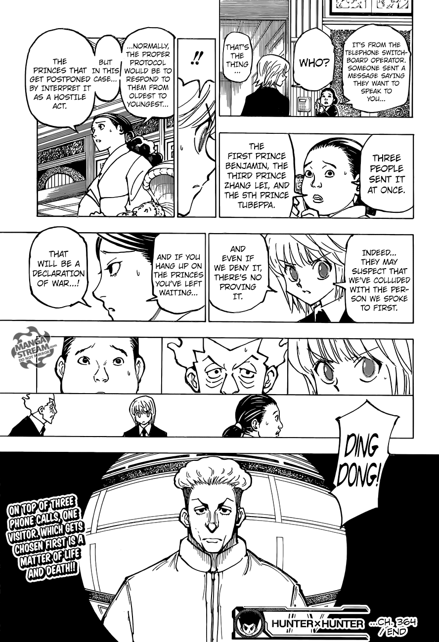 Hunter x Hunter Chapter 364 20